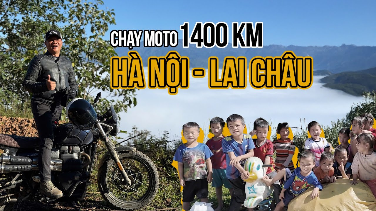 Lần đầu chạy moto 1400 km, nhiều cảm xúc. Hanoi - Lai Châu. Let’s go!