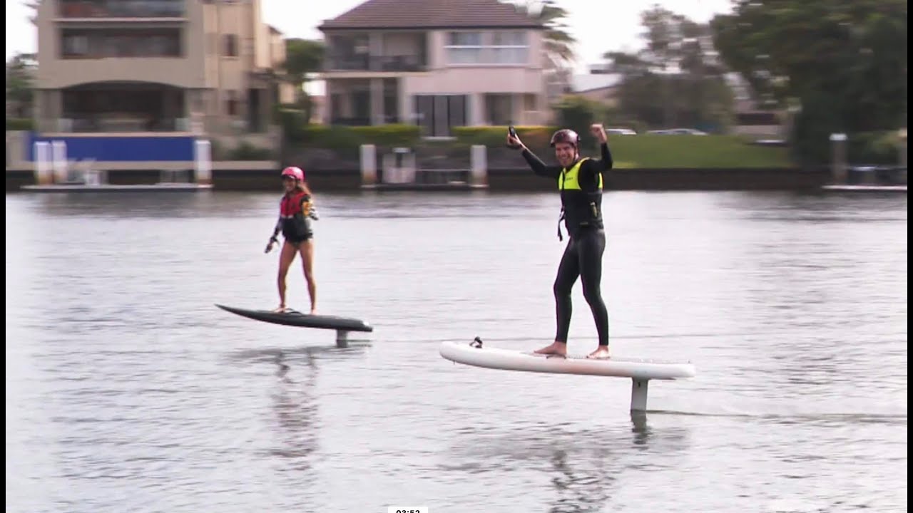 First time Fliteboard eFoil lesson