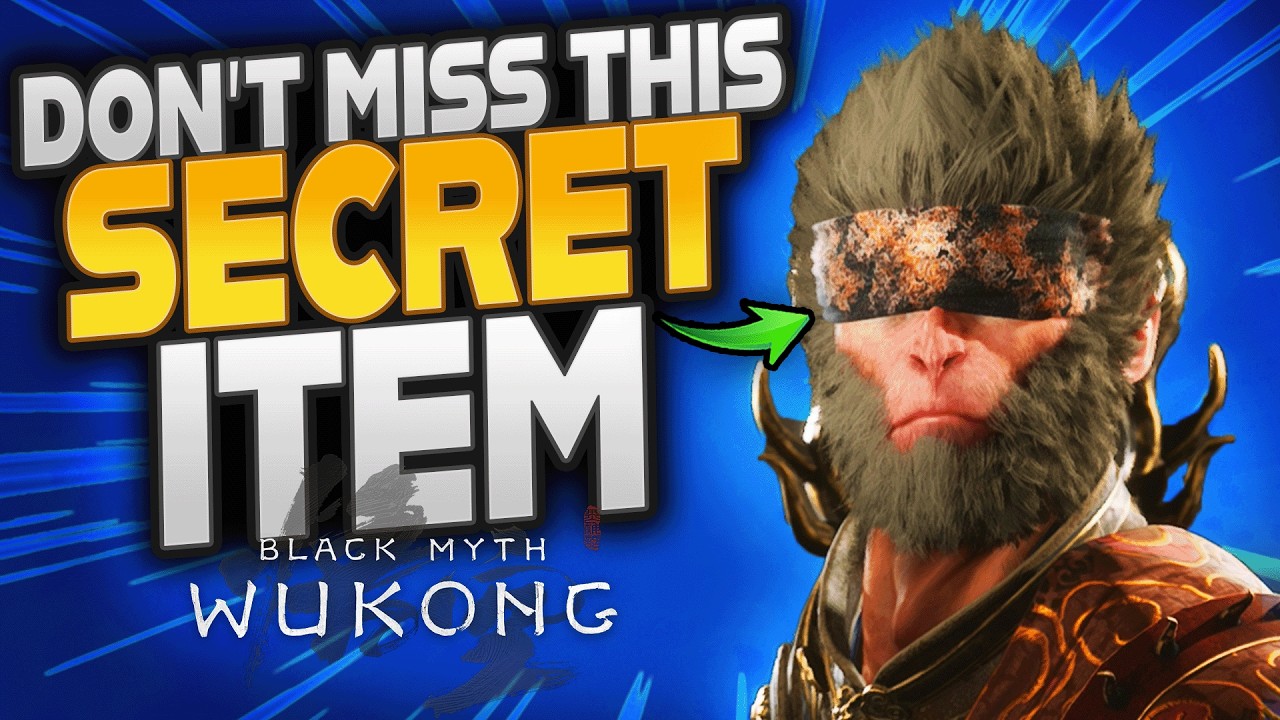 INSANE ITEM YOU MISSED! - How To Get The SEE NO EVIL Headgear In Black Myth Wukong!
