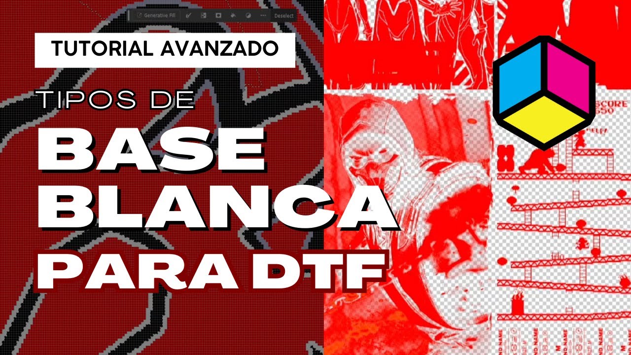 ⚪🖥️🖨️ Tipos de Base Blanca para impresión DTF - Tutorial avanzado a detalle