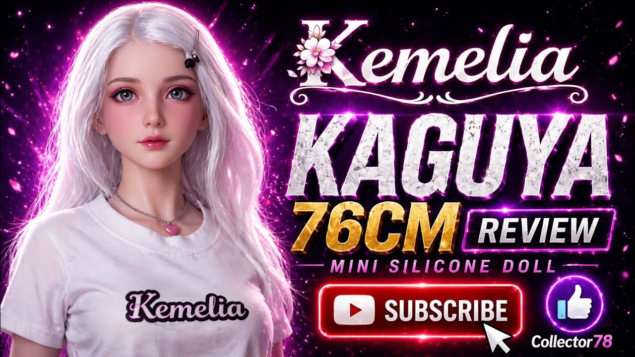 Распаковка и обзор коллекционной мини-куклы KAGUYA из реалистичного аниме, 76 см, силиконовая, от...
