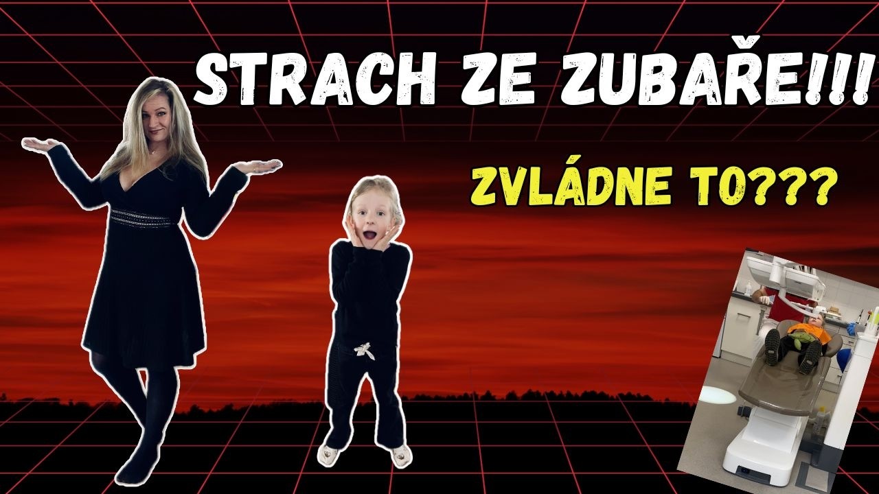 Strach ze zubaře!!! Zvládne to??? - Sofí zažila první vrtání 🦷…