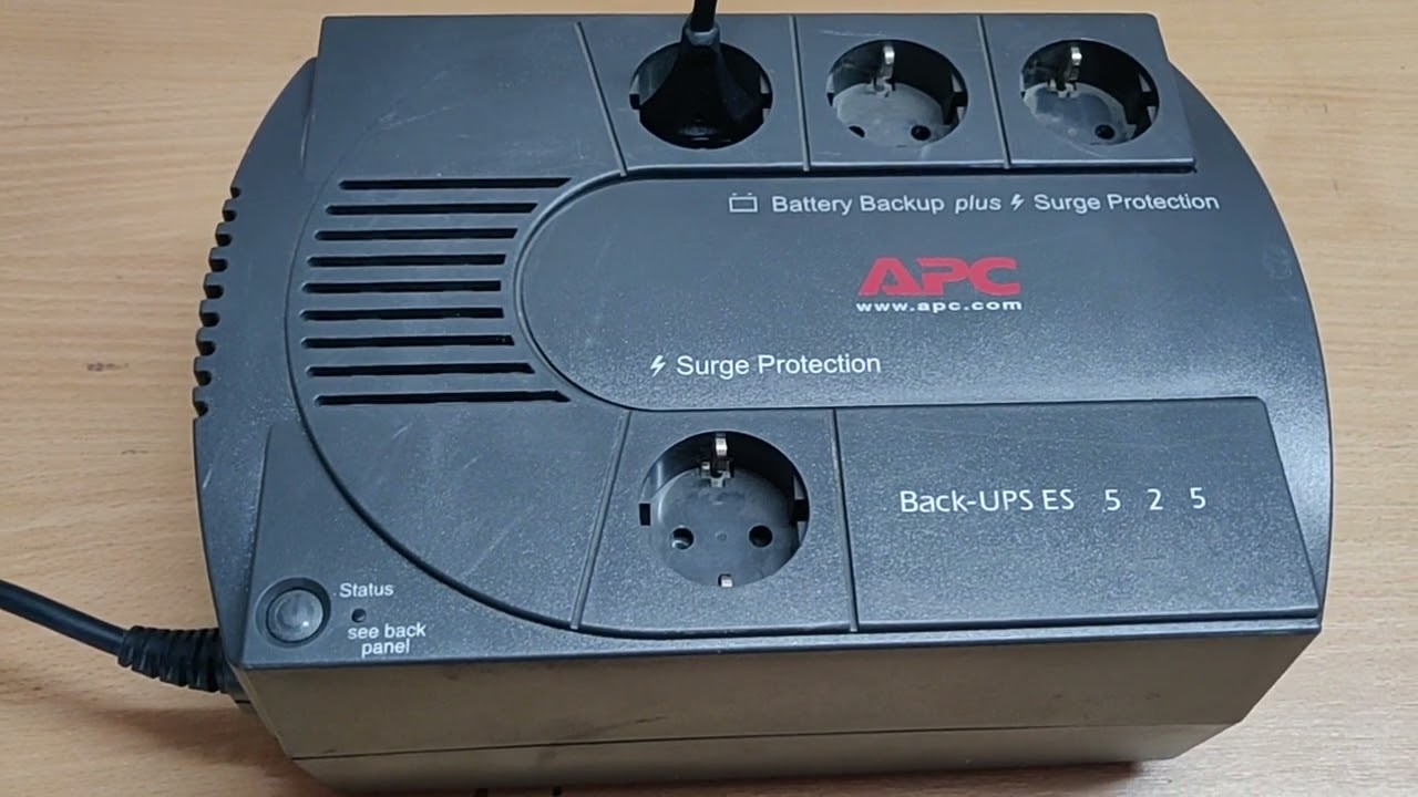 Холодный старт ИБП APC Back UPS ES 525 и др.