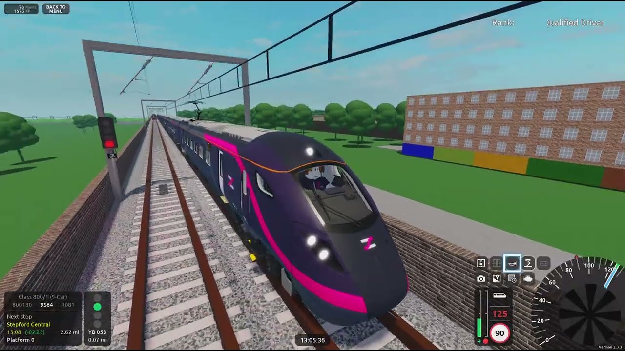 Stepford County Railway Express 9S64 from Llyn-by-the-Sea to Stepford Central (Superfast)