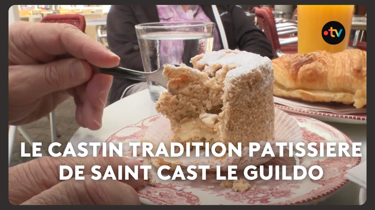 Le castin tradition patissiere de Saint Cast le Guildo : une carte postale