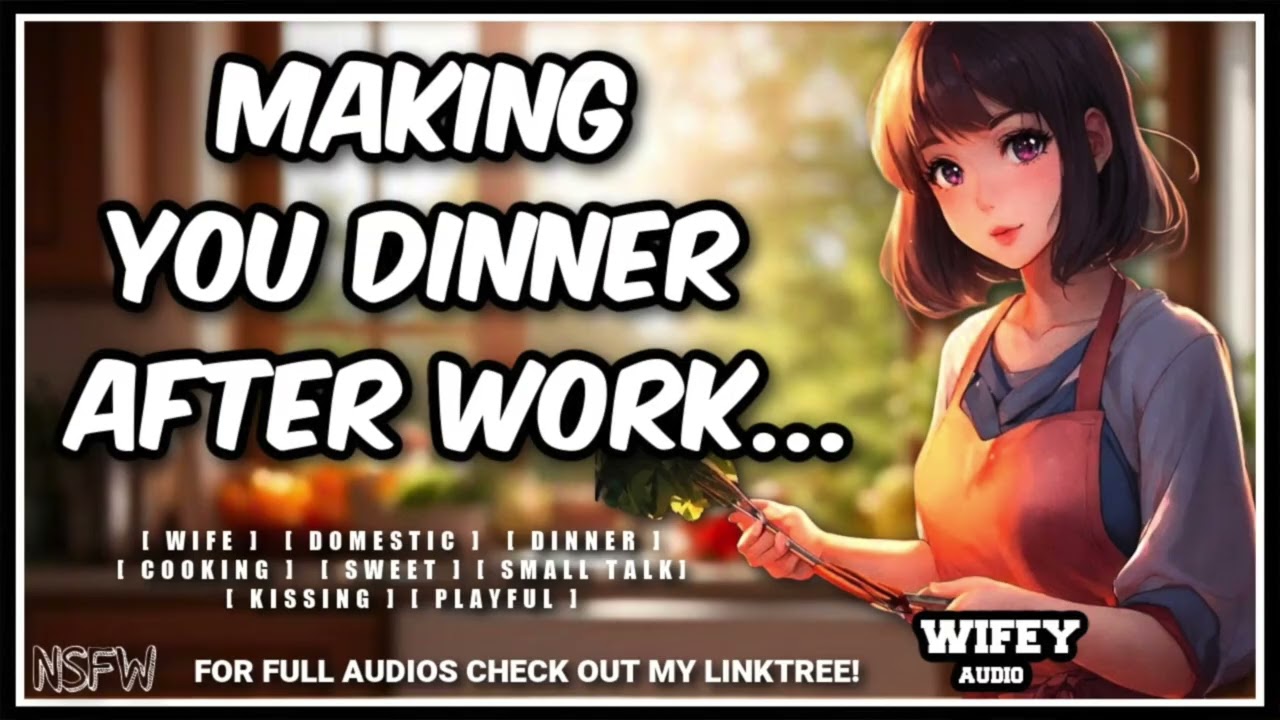 [F4M] Your Wife Makes You Dinner After Work... [Girlfriend ASMR]
