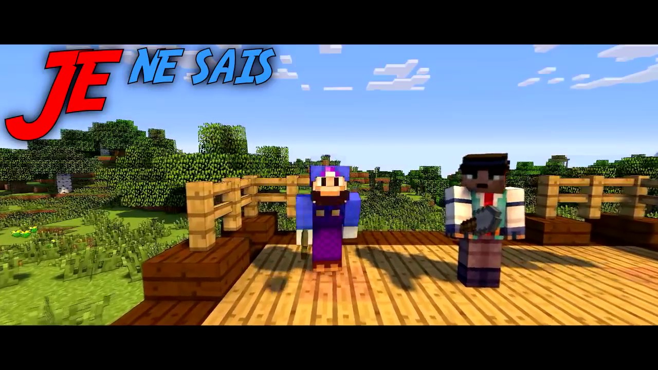 MINECRAFT PARODIE   ♫ Ma Pelle ♫ Feat  Sutchie La Seine