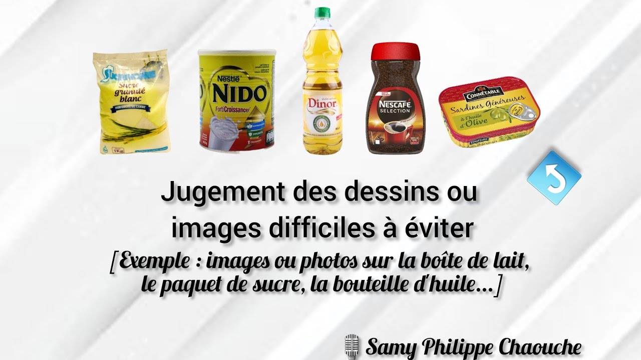 Jugement des dessins ou images difficiles à éviter - Samy Philippe Chaouche
