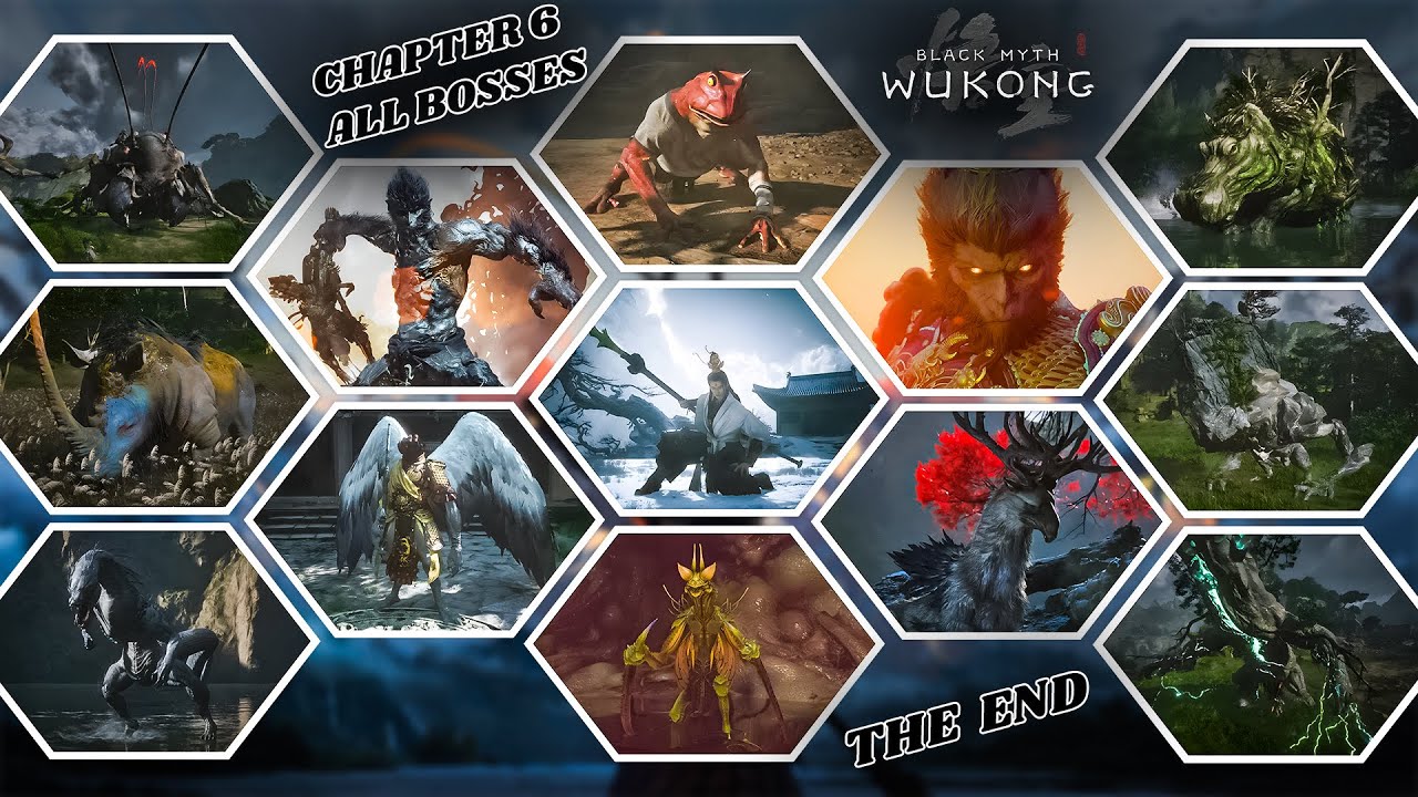 Black Myth Wukong | Chapter 6 All Boss Fights + Cutscenes + Rewards (Spells/Curios/Spirits) | Ep. 75