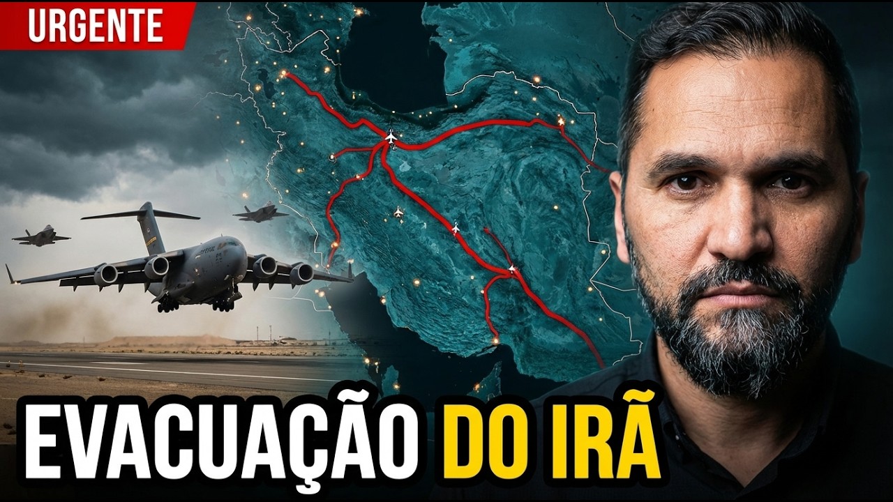 EVACUAÇÃO EM ANDAMENTO NO IRÃ. O QUE VEM A SEGUIR É O PROBLEMA