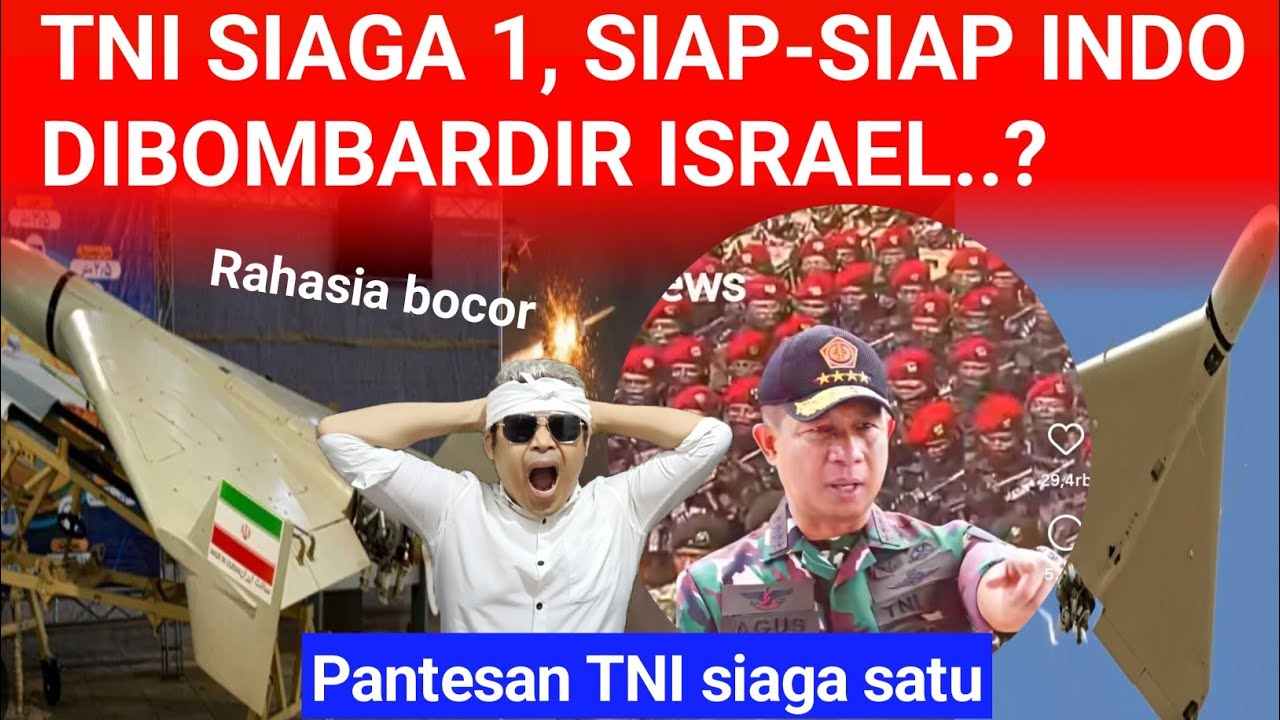 Rahasia negara bocor..!? Ternyata drone Syahed Iran di produksi di Surabaya...