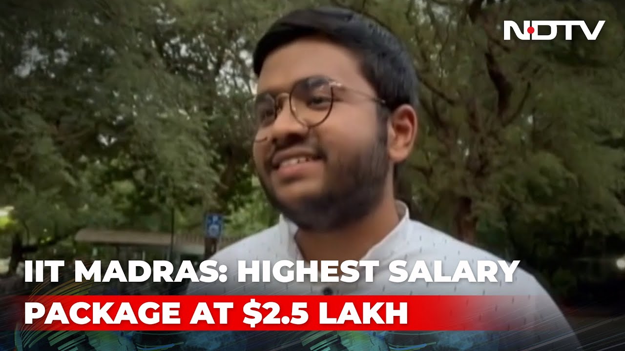 Record Placements At IIT Madras | The News
