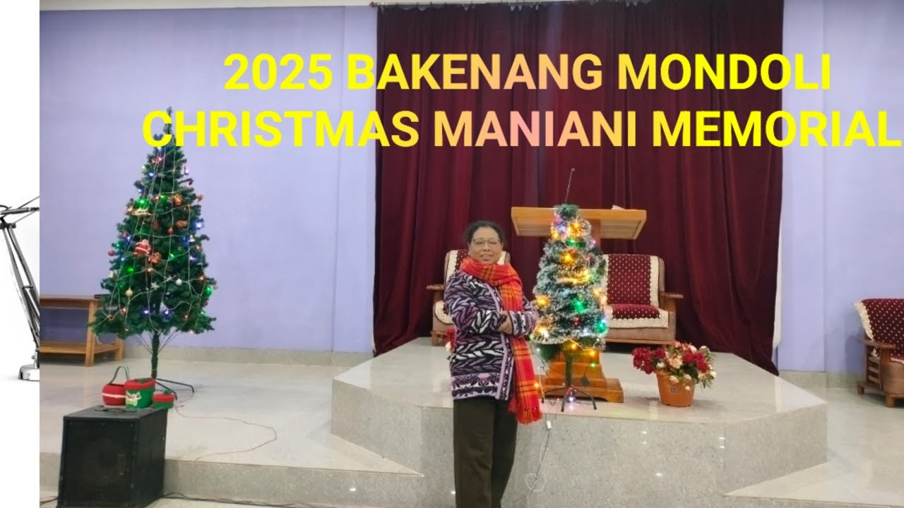 CHRISTMAS CELEBRATION BAKENANG BAPTIST CHURCH 