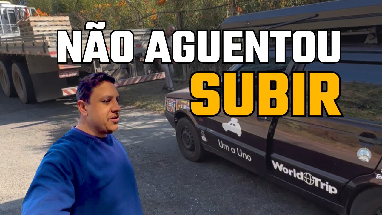 FIAT UNO NÃO SUBIU A SERRA