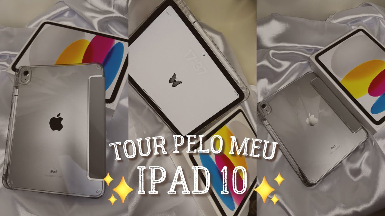 UNBOXING IPAD 10 + acessórios - vale a pena ?