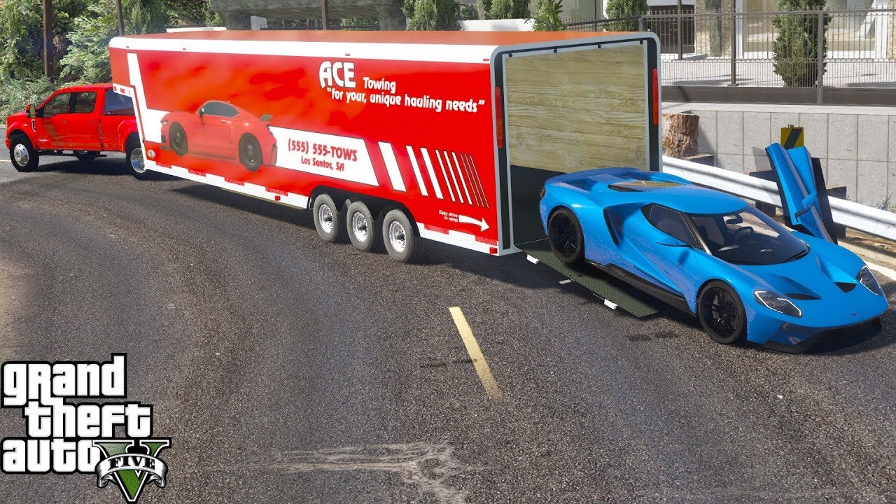 GTA 5 Real Life Mod #168 Ford Dealership Delivering A $400,000 Ford GT To A Customer