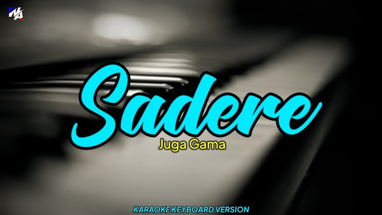 Sadere O Nia An (Juga Gama) | Karaoke Lagu Tetun Keyboard Version | Nada Rendah