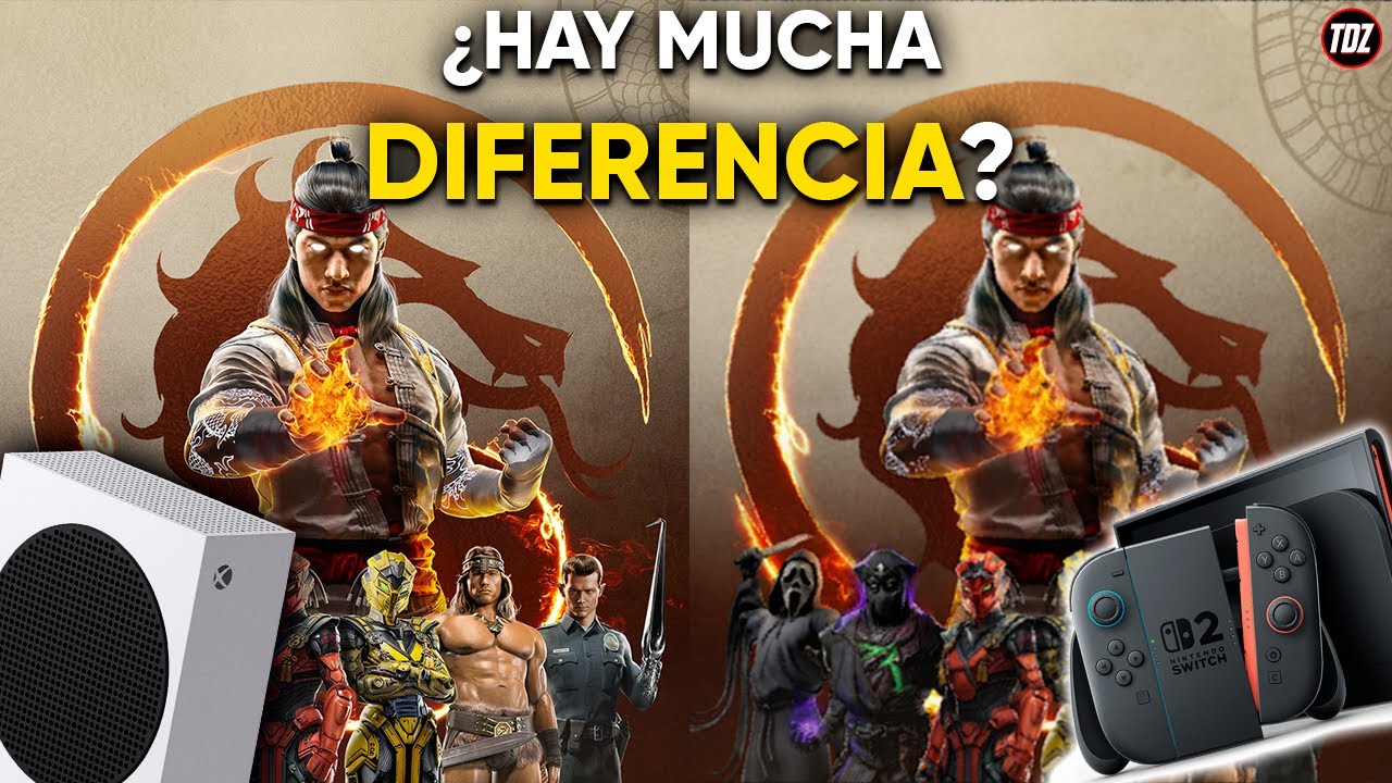 ¿Hay MUCHA DIFERENCIA? Mortal Kombat 1 en XBOX SERIESS y NINTENDO SWITCH 2
