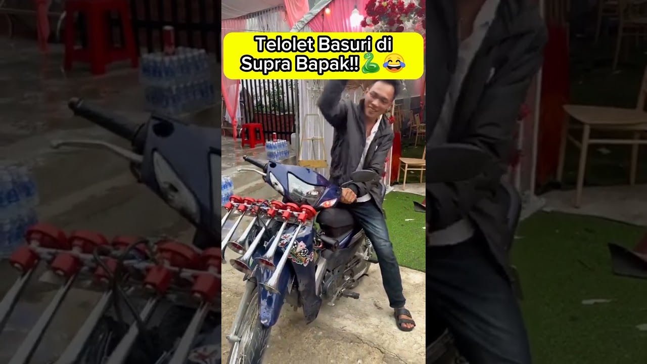 Supra Bapak Punya Basuri Senggol Dong!!🗿 Telolet Basuri V3 