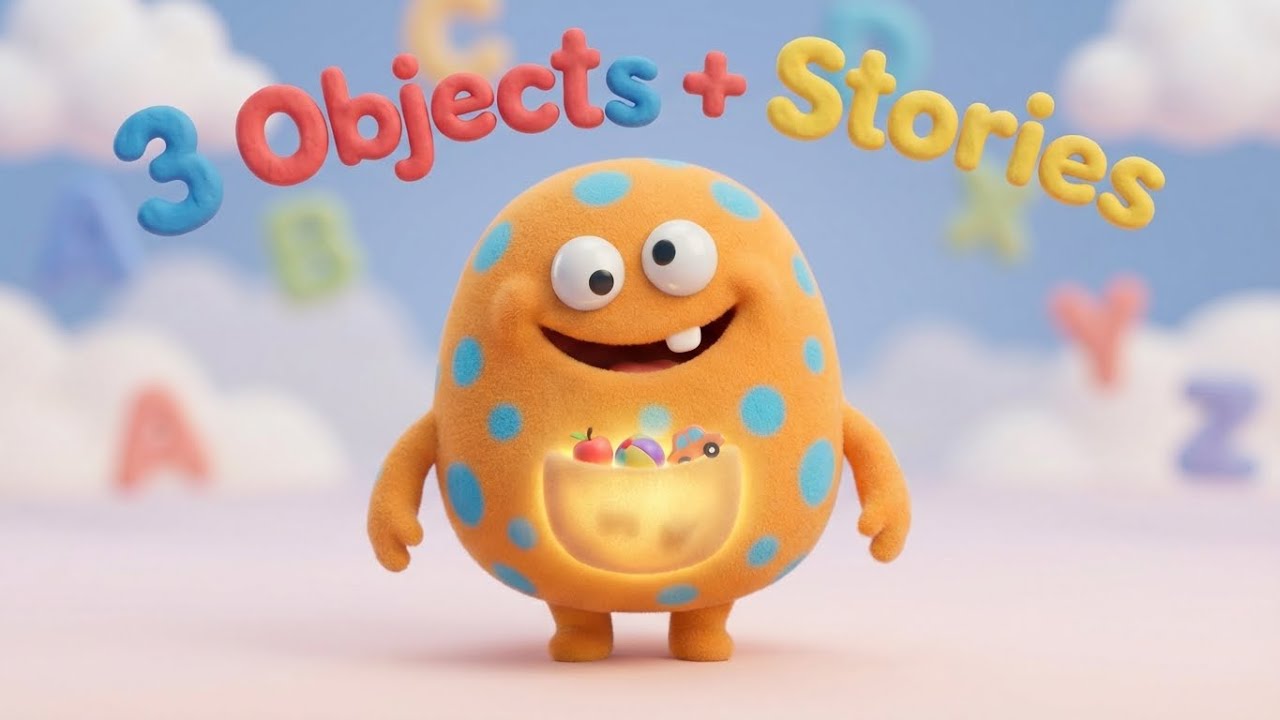 Funny ABC Stories: K, L, M, N, O | Monkey, Lion & Owl with Bumble!