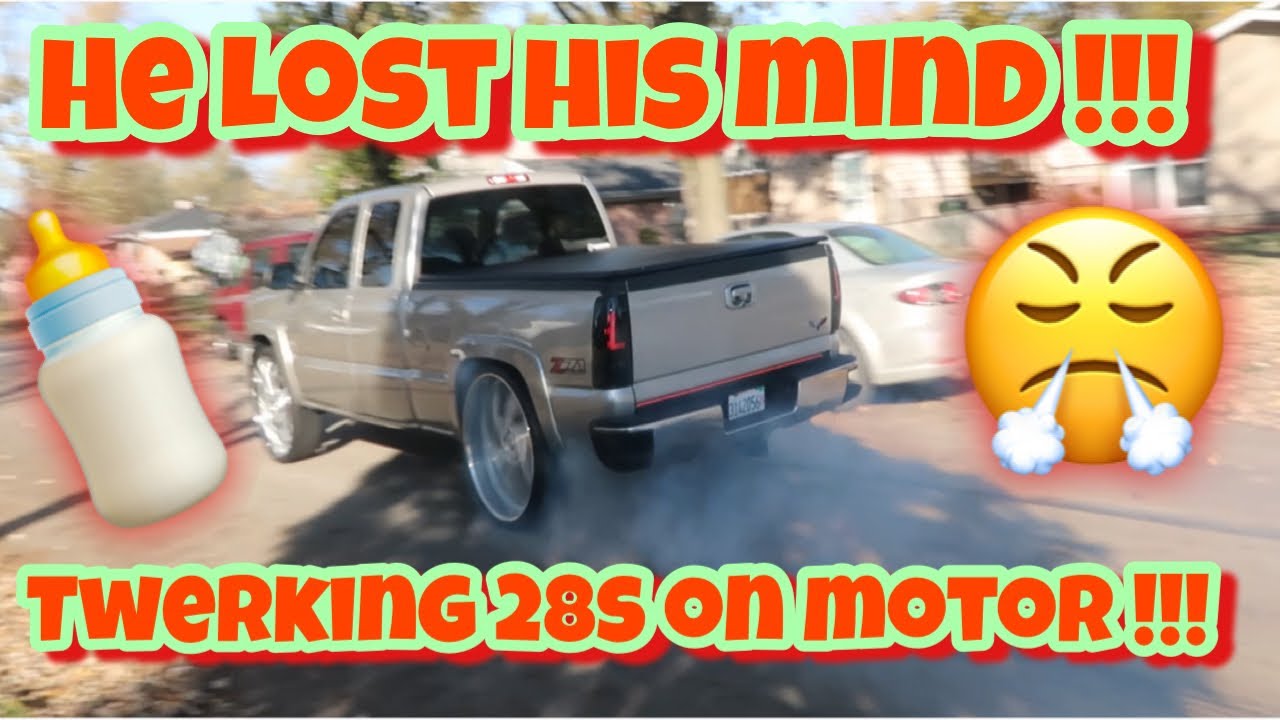 ONE SPICY NITROUS SILVERADO ON 28s … FOOLIE FOOTAGE !!!!