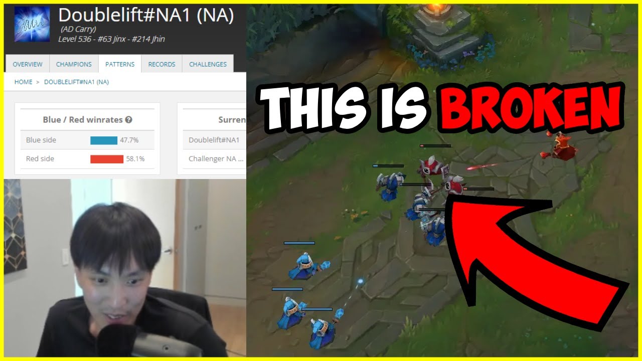 Doublelift о том, почему Red Side не работает в Solo-очереди