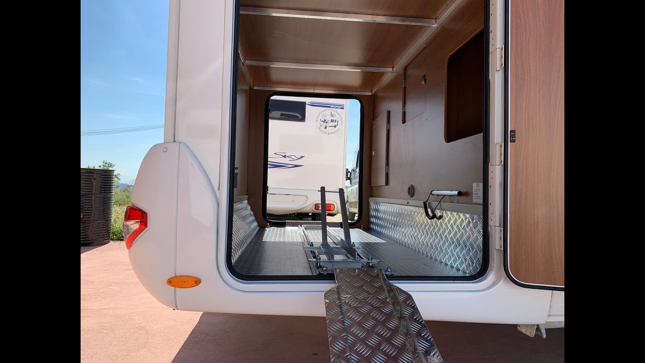 Portamotos Autocaravanas | Porte-moto pour camping-car  | Motorcycle carrier Motorhome