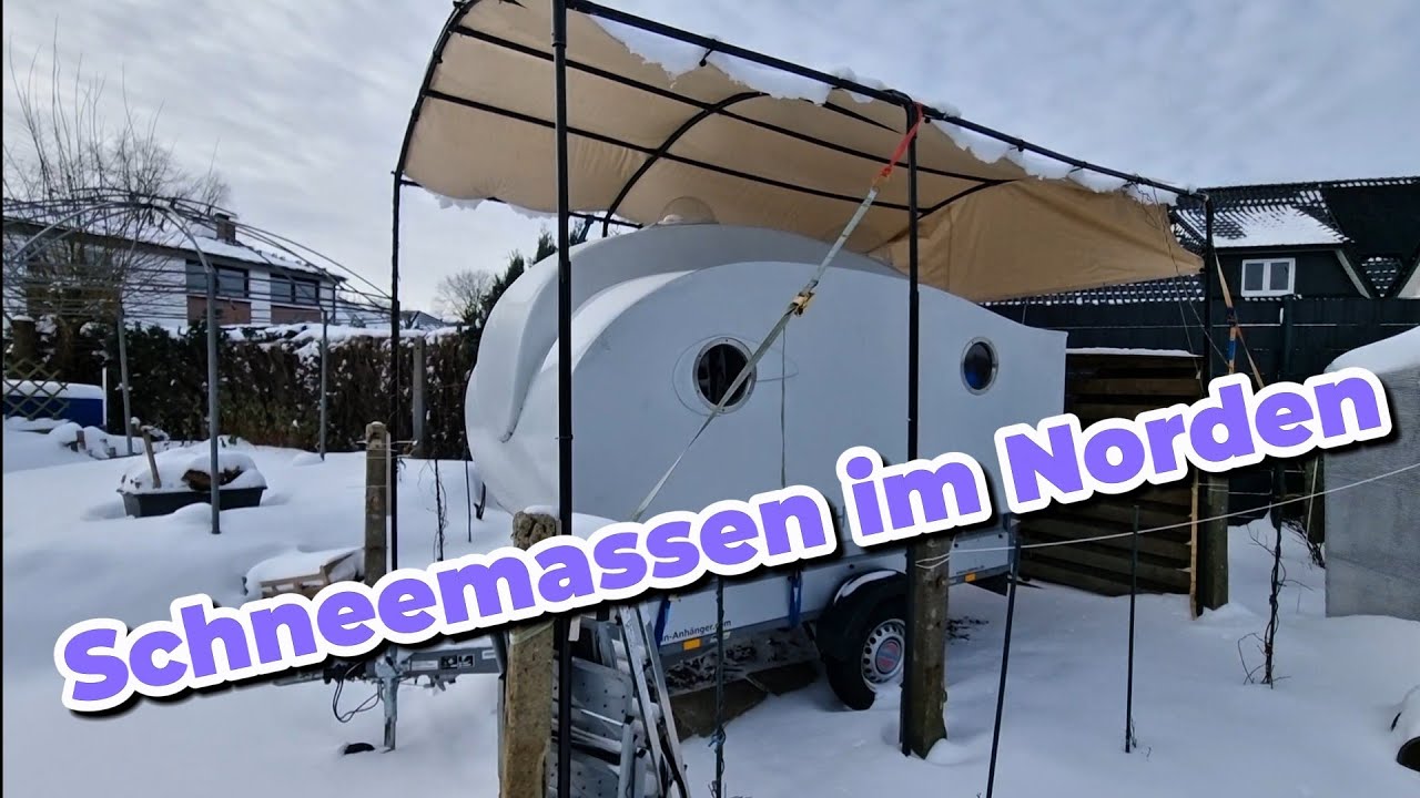 Schneemassen im Norden.