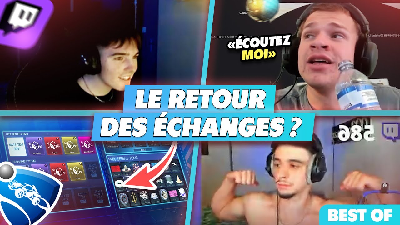 VATIRA ENVOIE UN MESSAGE À ROCKET LEAGUE - Best of RL FR #590 Réactions