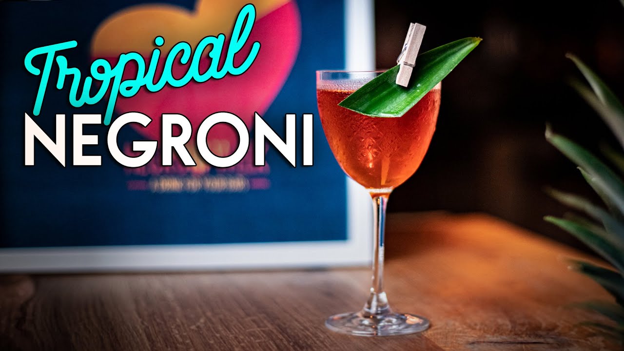 Negroni with Pineapple-infused Campari