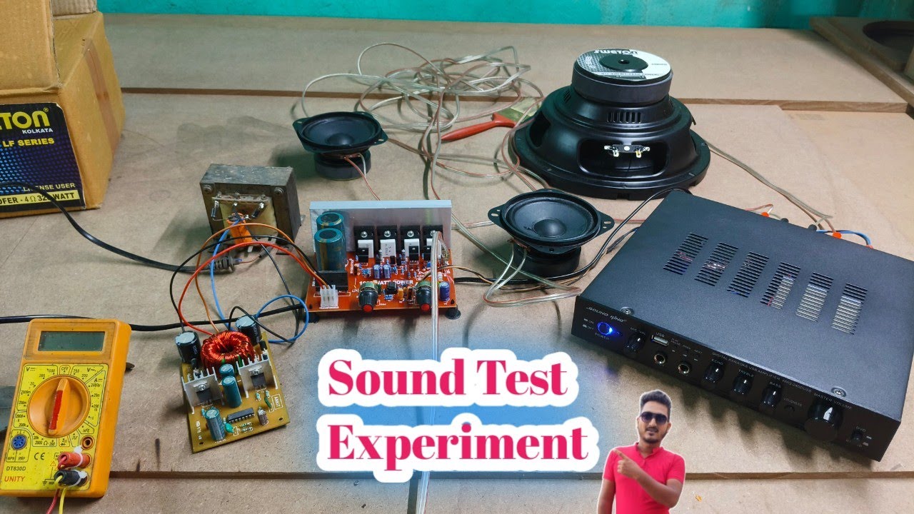 Subwoofer & Surround Sound Test Experiment