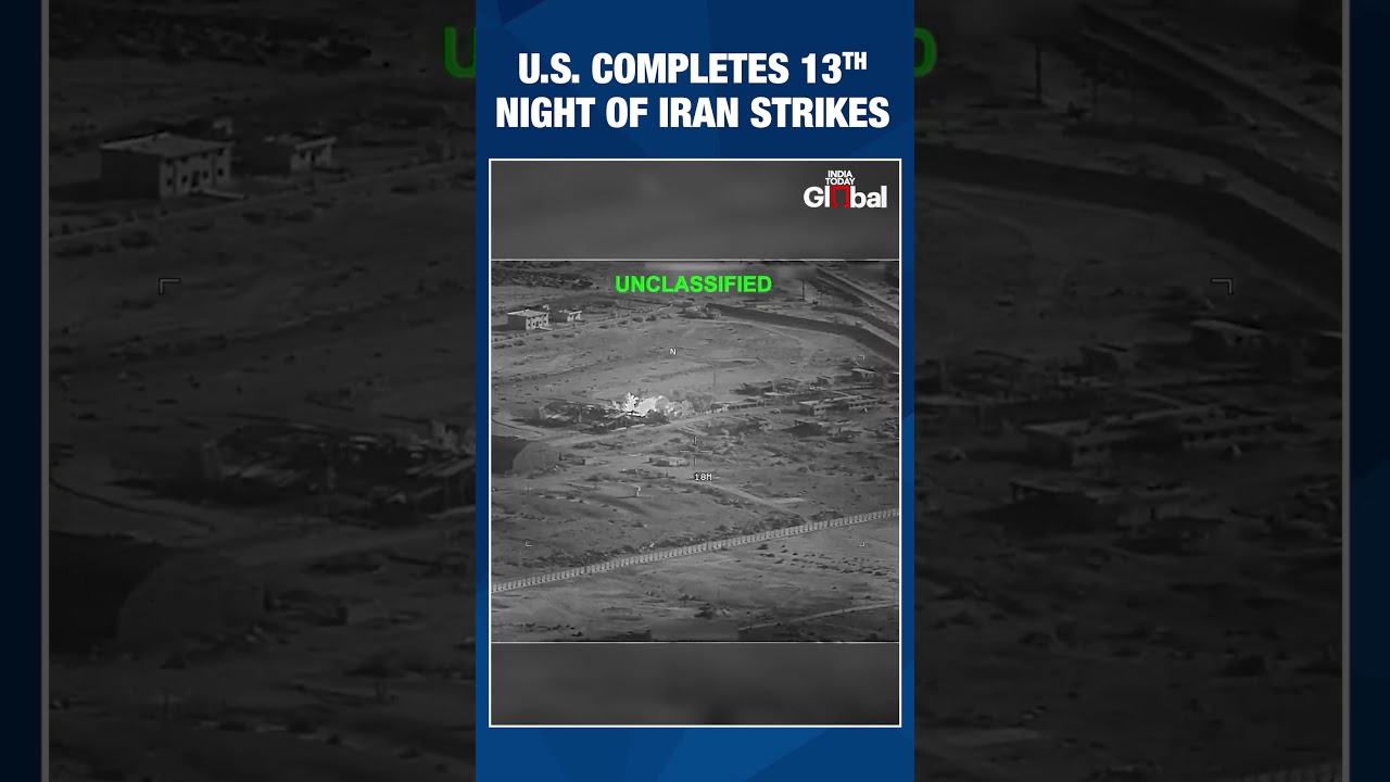 U.S. Completes 13th Straight Night Of Strikes On Iranian Military Targets