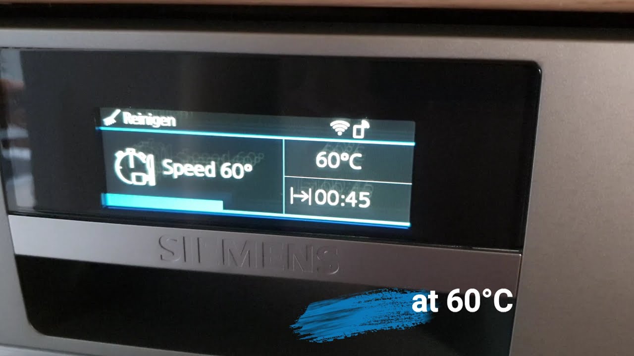 Siemens IQ 700 SN27YI01CE - Speed 60°C VarioSpeedPlus