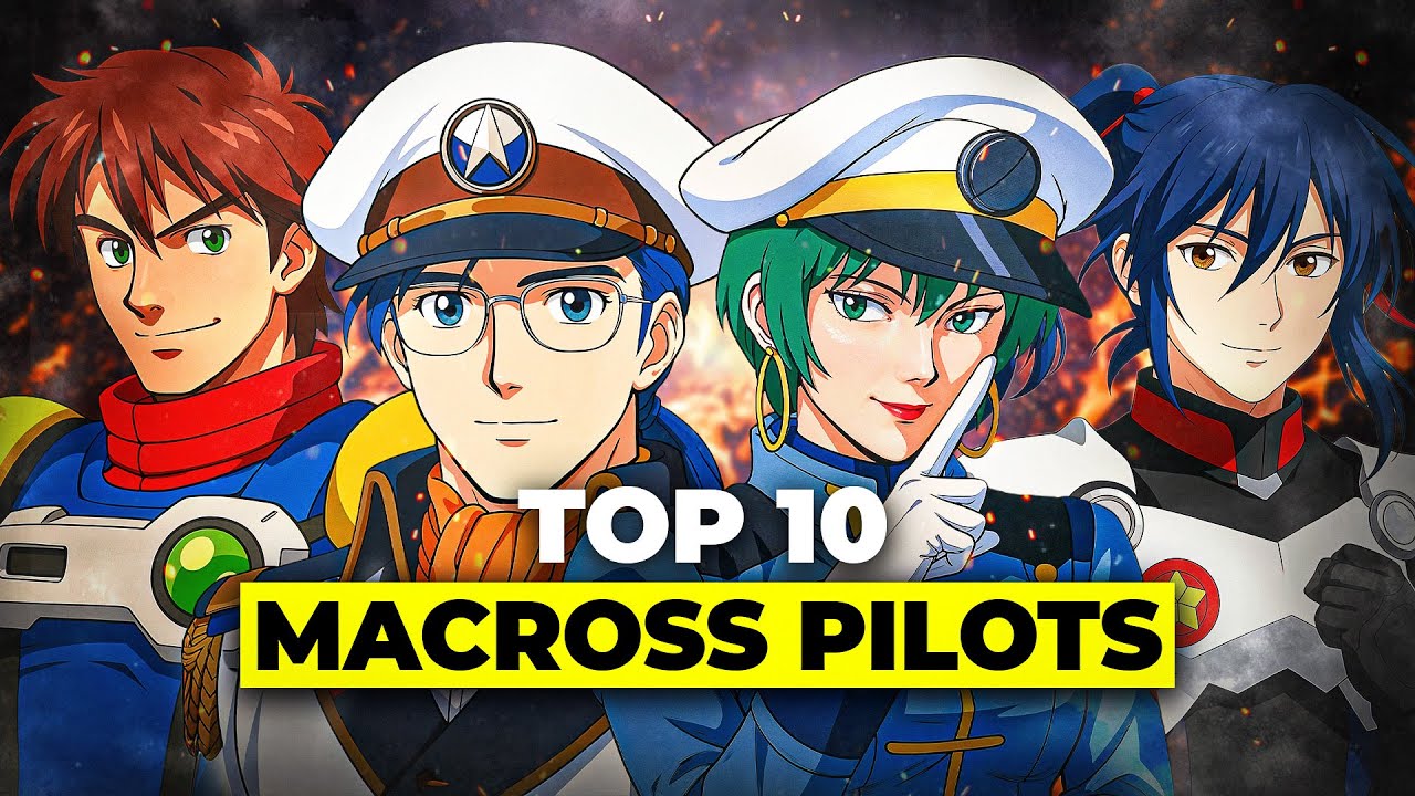 Top 10 Macross Pilots Ranked By Skill!