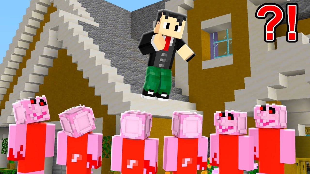 FAZENDO ENTREGAS DOS PORQUINHOS NO MINECRAFT