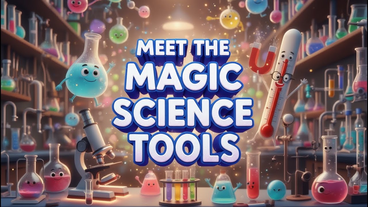 🌈 Meet the Magic Science Tools! | A–Z Fun Learning Adventure!