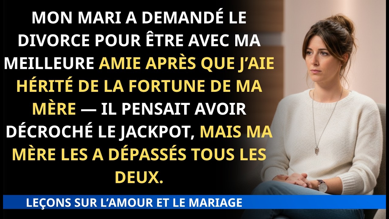 « Il veut mon héritage pour sa maîtresse » : Le piège génial de ma mère.