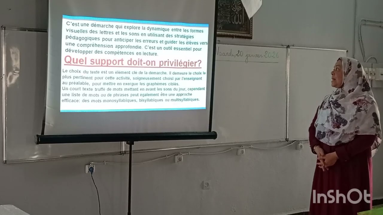 Première partie d'une journée de formation:exposé  intitulé 