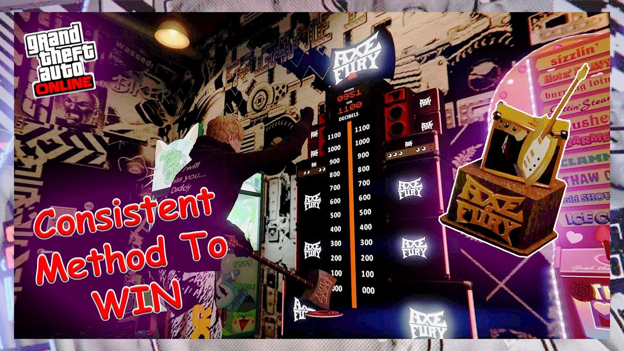 How To WIN On Axe Of Fury & Unlock ALL Awards - GTA V Online
