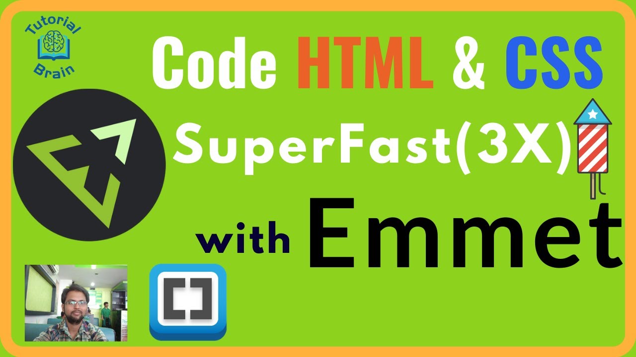 Emmet - Code HTML & CSS Super Fast🔥🔥 (Lesson 1)