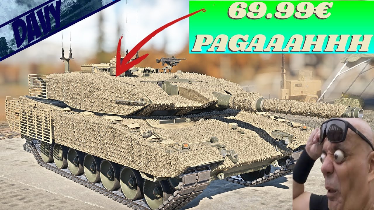 LEOPARD 2A4M,IL CLASSICO COPIA/INCOLLA..USIAMO IL DRONE VA..! 💥WAR THUNDER PC ITA💥 seek & destroy