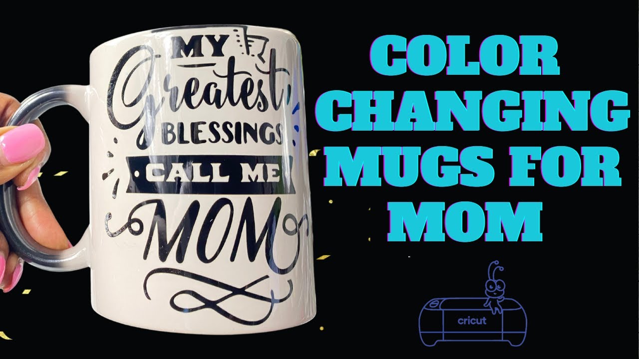 CRICUT MUG PRESS TUTORIAL: COLOR CHANGING MUGS WITH CRICUT EXPLORE AIR 2