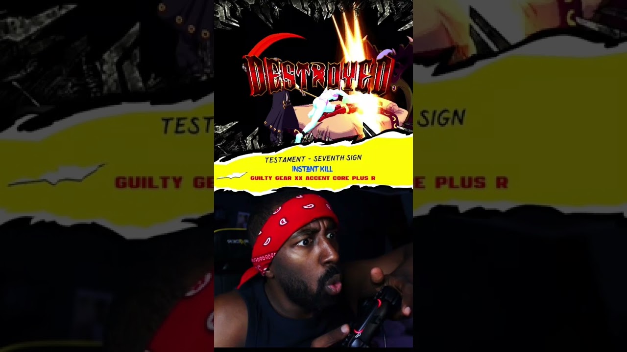 Testament Instant Kill! ( Guilty Gear XX Accent Core Plus R )