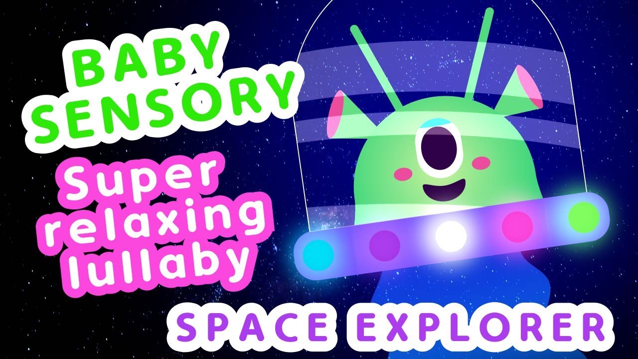 💜 Baby Sensory Sleep  😴  Soothing Lullaby for Sweet Dreams 💫 Brain Stimulation Videos for babies ✨