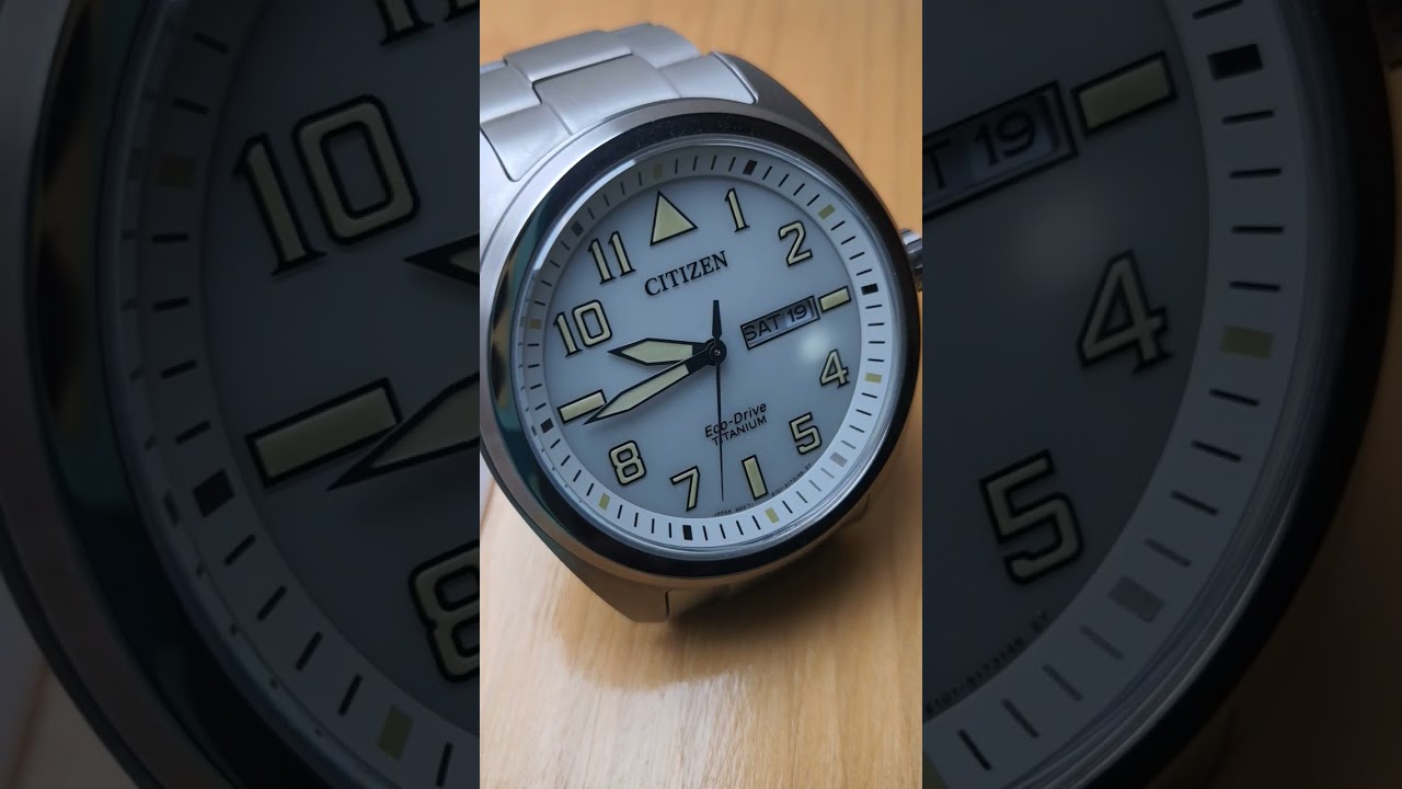 Citizen Titanium Duratect Eco-Drive bm8560-88xe #watch #titanium #ecodrive #fieldwatch