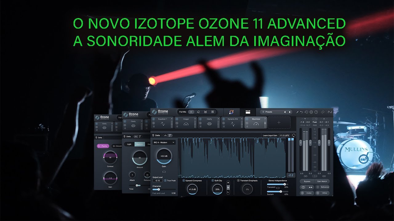 Izotope Ozone 11 Advanced -  Passou dos limites da sonoridade ideal