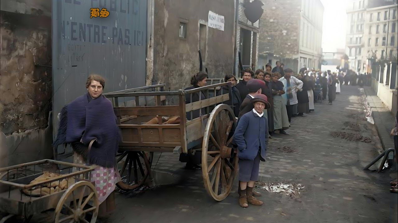 Paris Roaring 1920s / HD Colorized