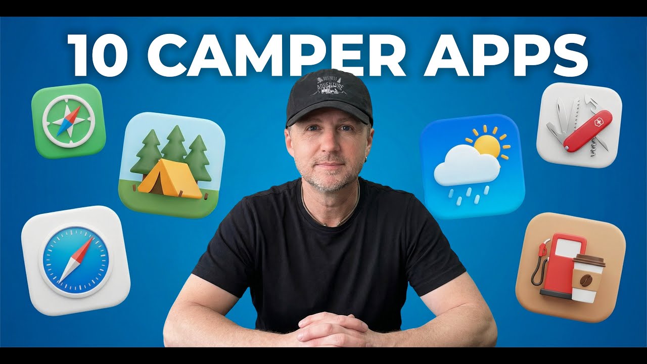 Unentbehrliche Apps für Camper: Diese 10 Apps musst du kennen!