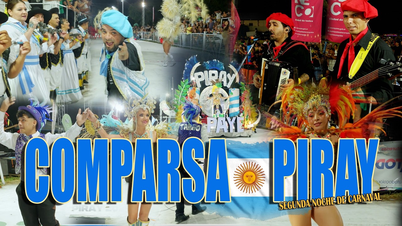 COMPARSA PIRAY SEGUNDA NOCHE DE CARNAVAL - RECONQUISTA SAMTA FE 