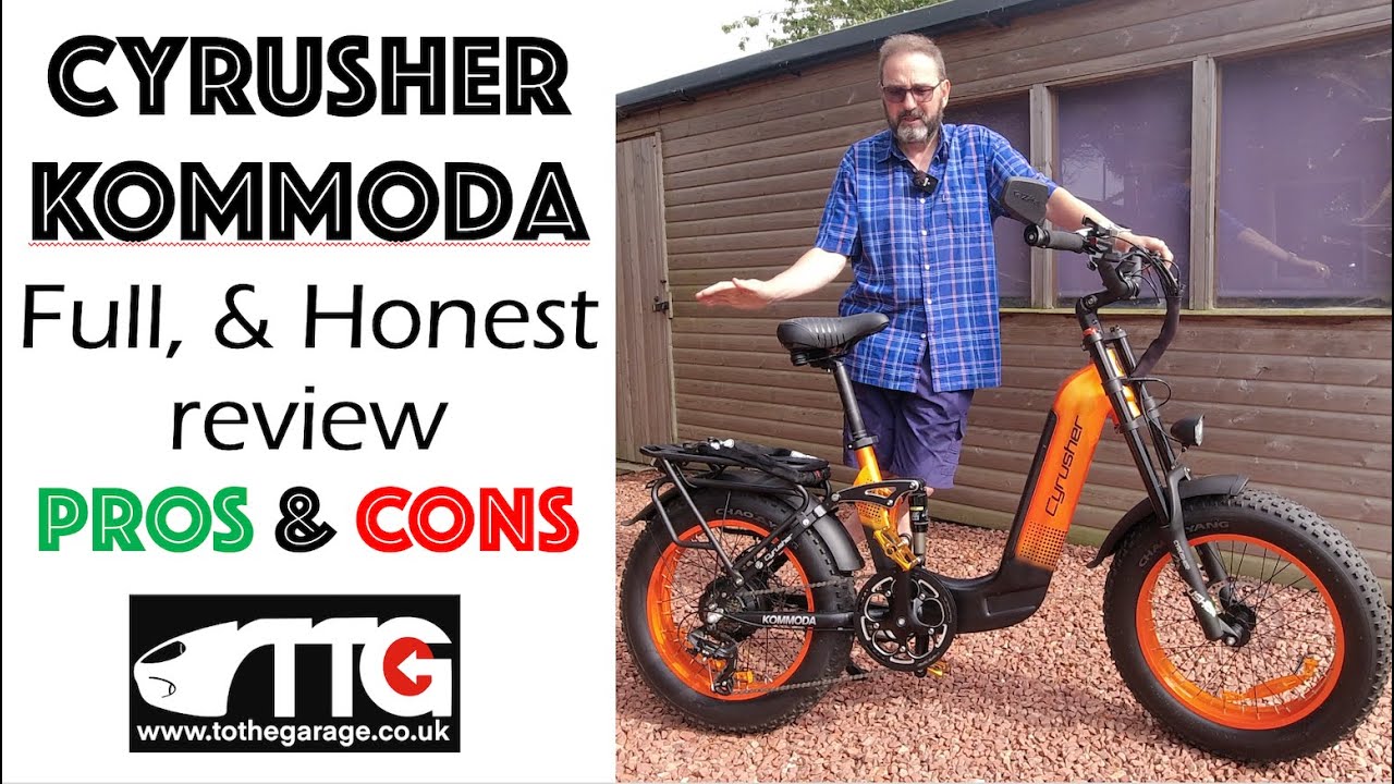 Cyrusher Kommoda. Честный обзор электровелосипеда. Почти, но не совсем, швейцарский армейский нож...
